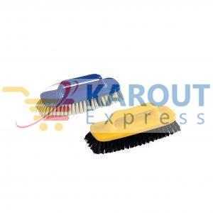 فرشاة تنظيف احذية بلاستيك بمسكة15.5سم