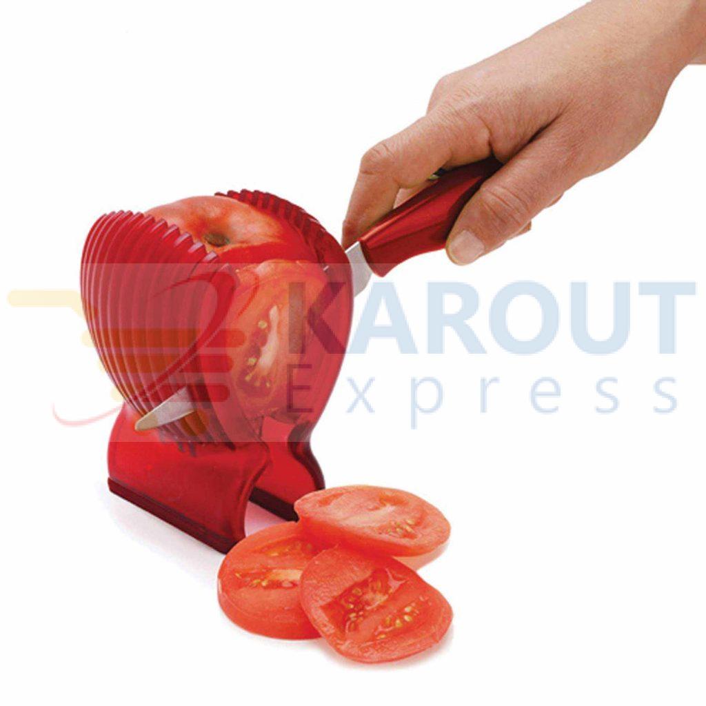 Perfectly Sliced Tomatoes Vegetable Tomato Slicer Plastic Fruits Cutter