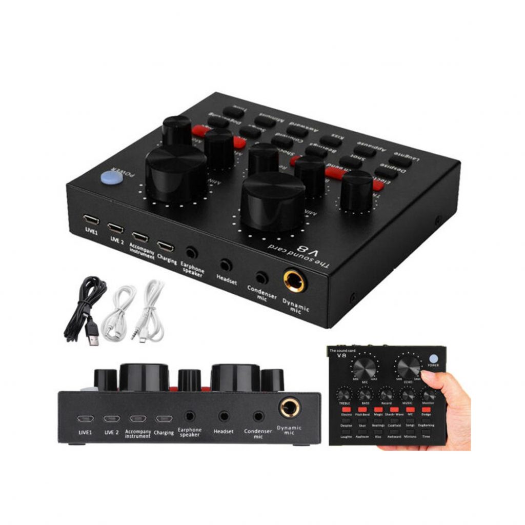 LIve Stream Audio Interface V8 KaroutExpress