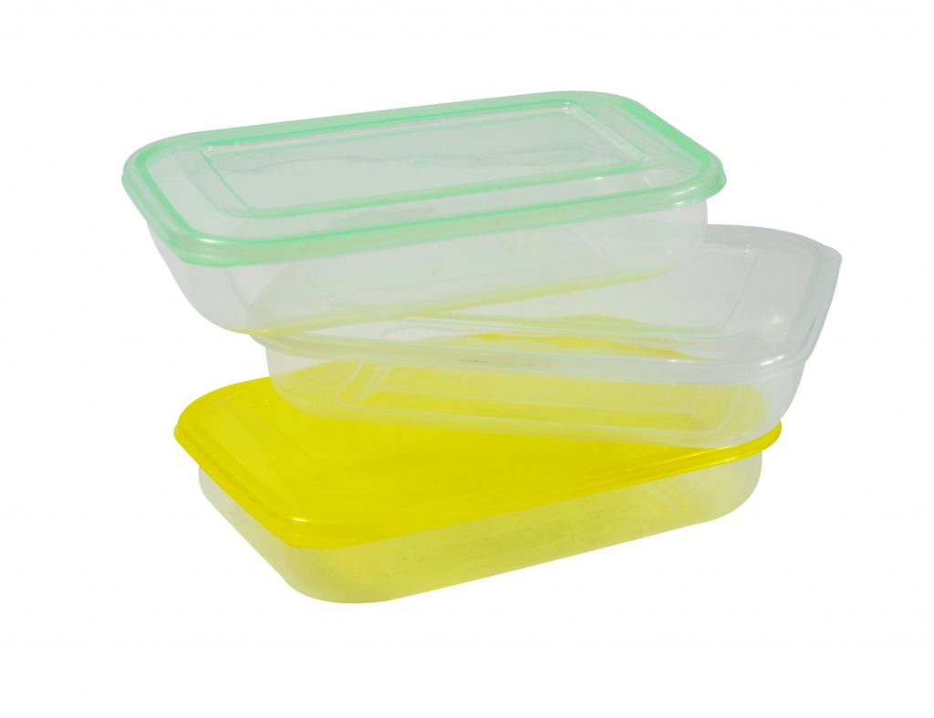 Plastic Transparent Food Containers Set 3 pcs - KaroutExpress