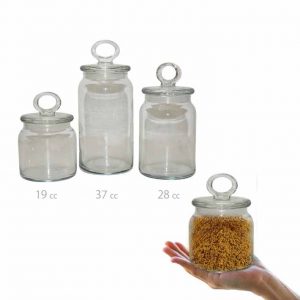 Glass Jar with Suction Lid