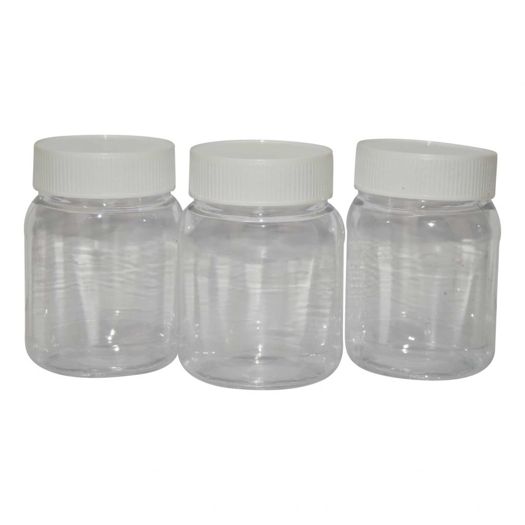 Plastics Jars (set of 3 jars) KaroutExpress