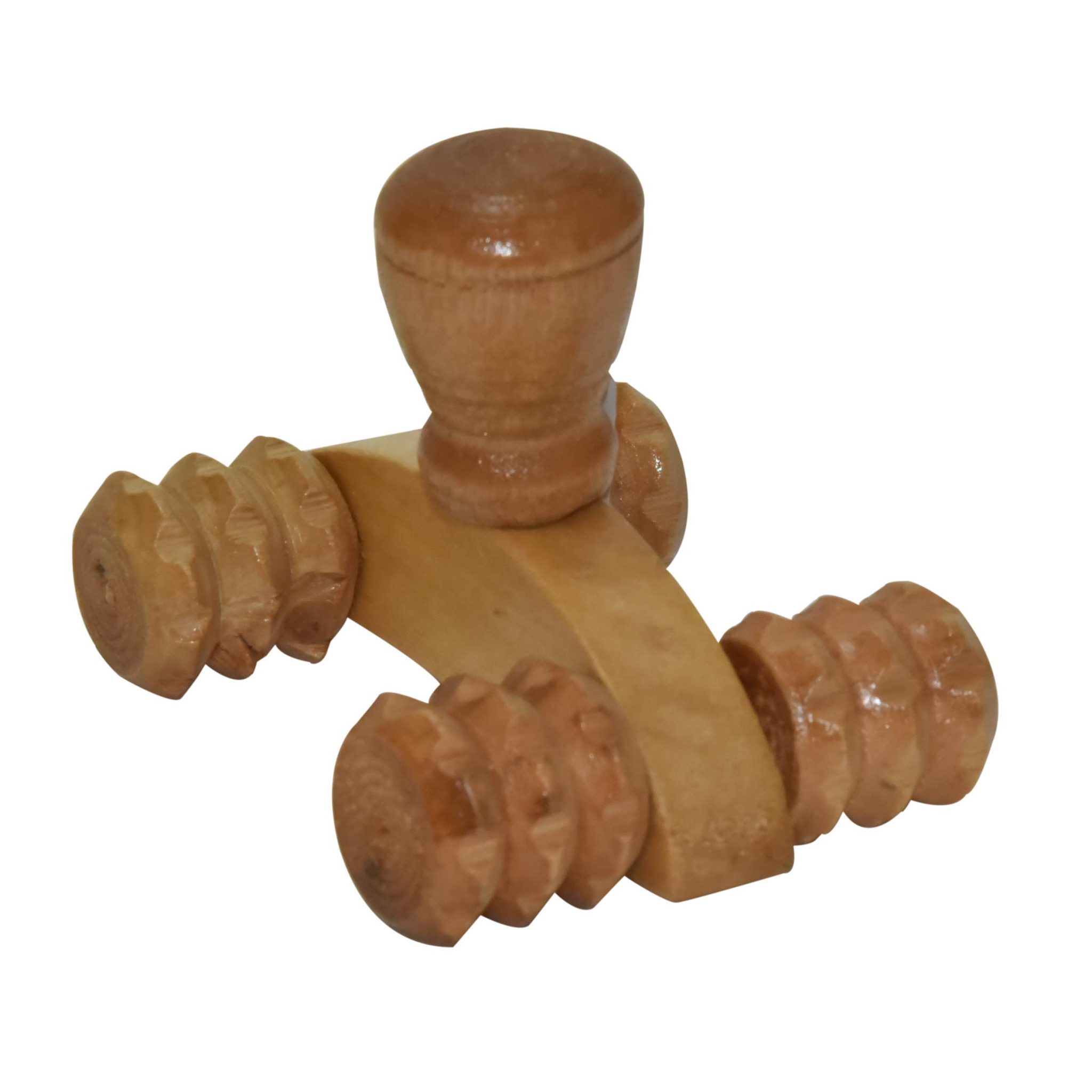 Handheld Wooden Massage Roller Massager Karoutexpress 2572