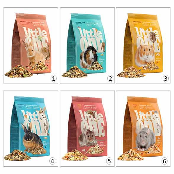 Little One Rabbit Food Little One Pet Food for Hamsters/Guinea Pigs/Rabbits/Rats/Mice ...