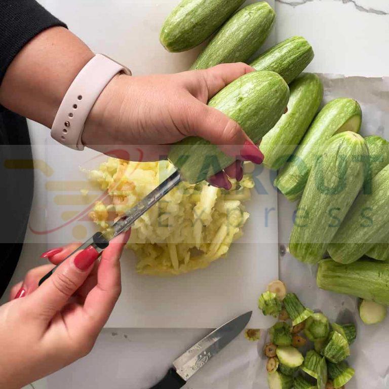 Stainless steel zucchini Corer KaroutExpress