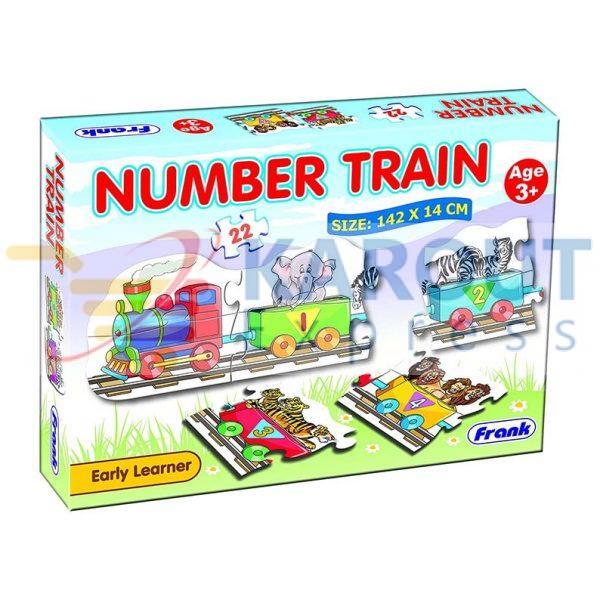 Frank Number Train Puzzle (142 x 14 cm – 22 Pieces)