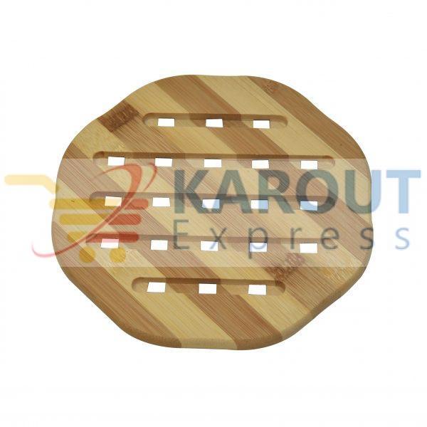 Bamboo Wooden Sousplat Trivet - Image 3