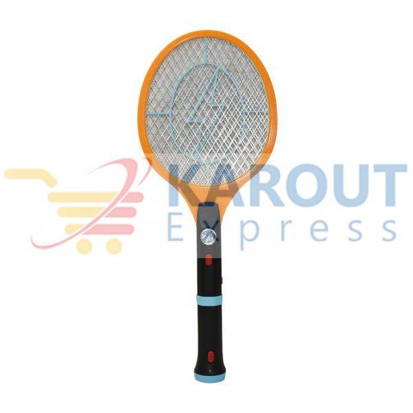 Mosquito Killer Electric Tennis Bat Handheld Racket Insect Fly Bug Wasp ...