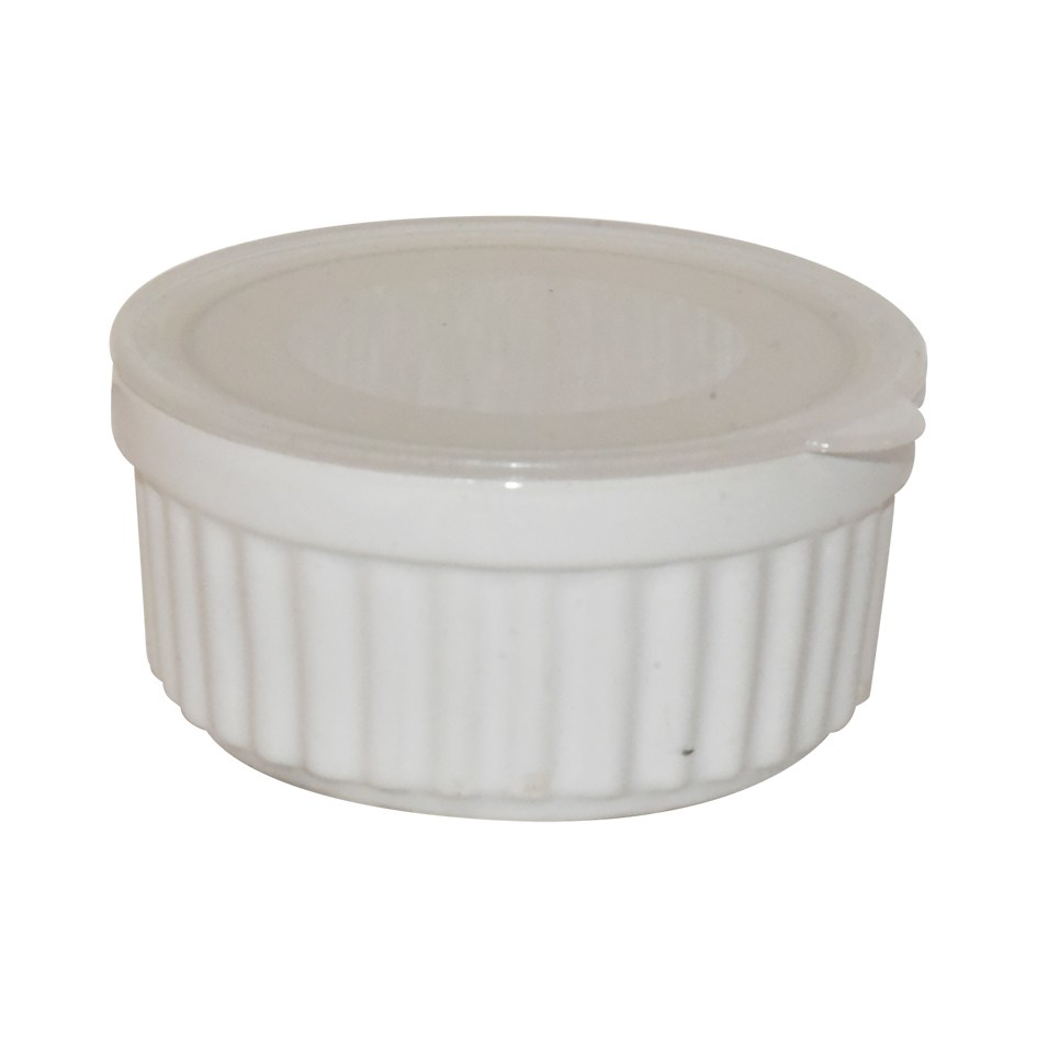 Porcelain Bowl With Lid KaroutExpress