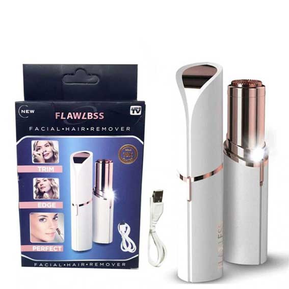 New Flawlbss Rechargeable Facial Hair Remover - KaroutExpress