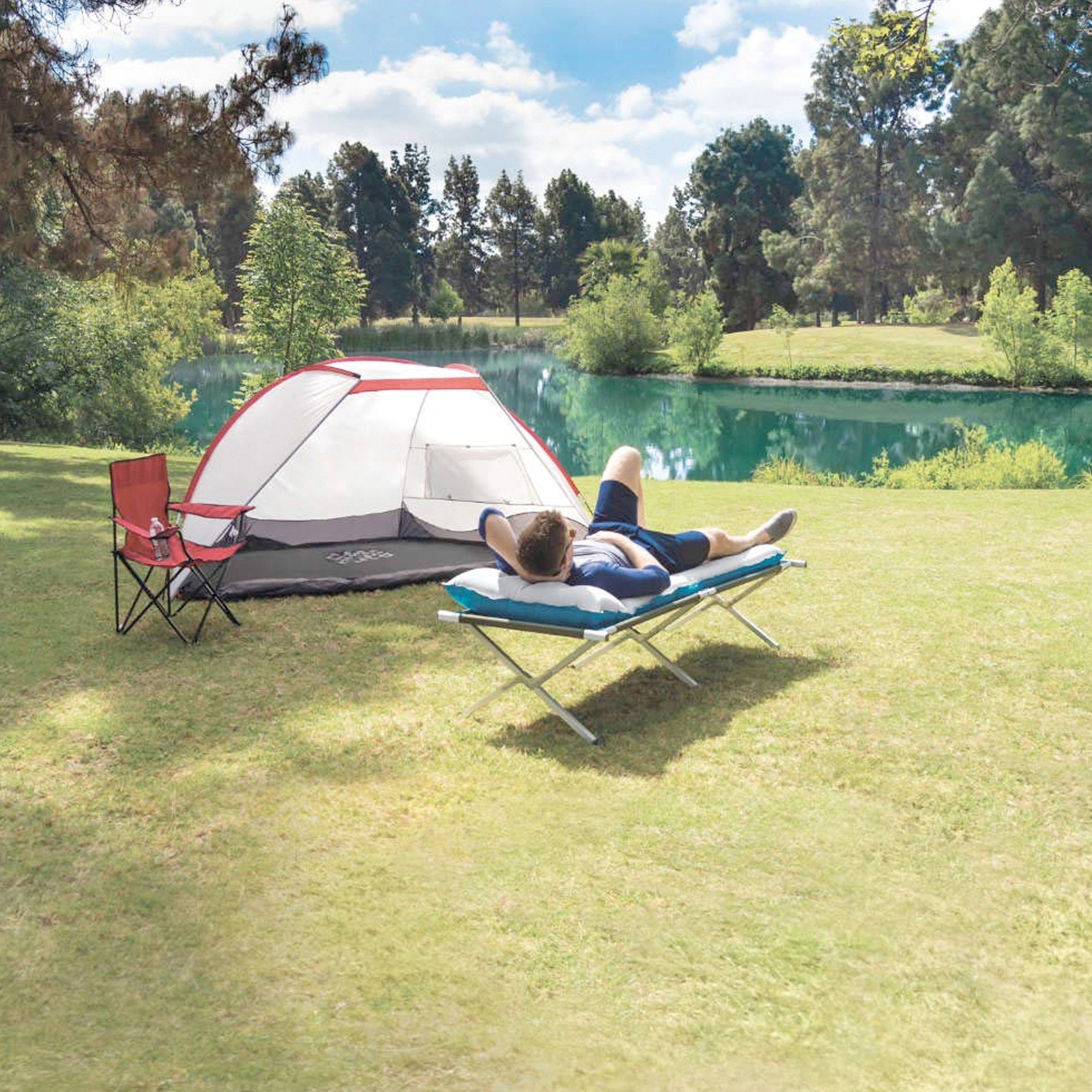 Non-refundable Intex Inflatable Camping Mat - KaroutExpress