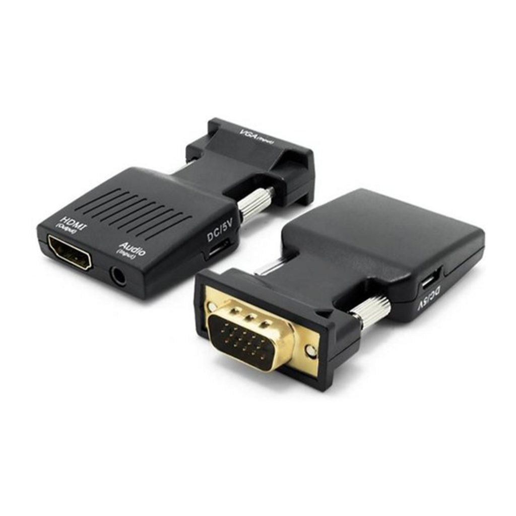 HDMI To VGA Adapter Cable - Connect Laptop/PC To Monitor/Projector, Video Converter (Model 332-2273)