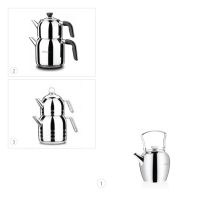 Korkmaz  Teapot Set