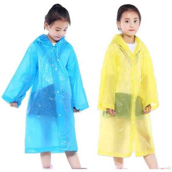 Kids Pocket Raincoat Poncho – KaroutExpress