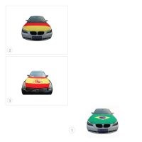 Car Hood Cover Flag