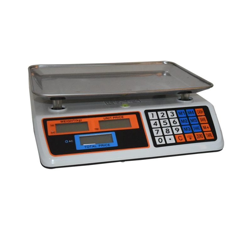 Scale, digital scale calibration weighing scale 40kg KaroutExpress