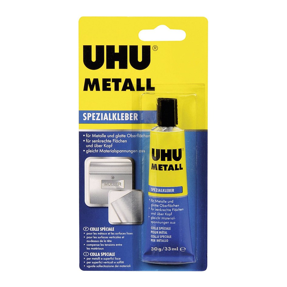 Buy UHU METALL Metal to metal adhesive 46670 30 g