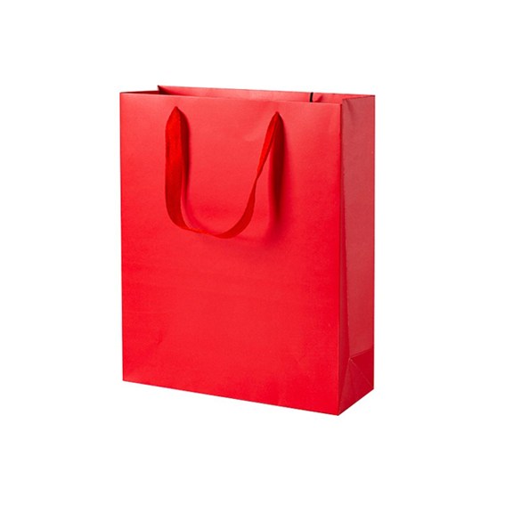 Red Paper Gift Bag - KaroutExpress