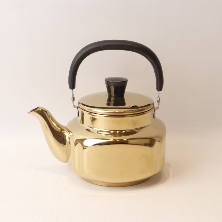 Tea kettle Gold Stainless Steel Kettle Available In Sizes