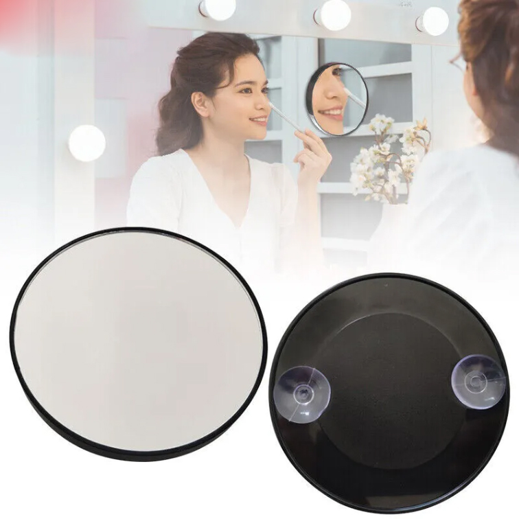Mirror 2/3/5/10x Magnifying Make Up Eyebrow Mirror Suction Cups Travelings Magnifier