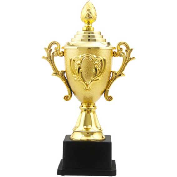 Trophy Football Trophy Mini Award Trophy Statue Golden Reward Prizes with Black Base Available In Sizes