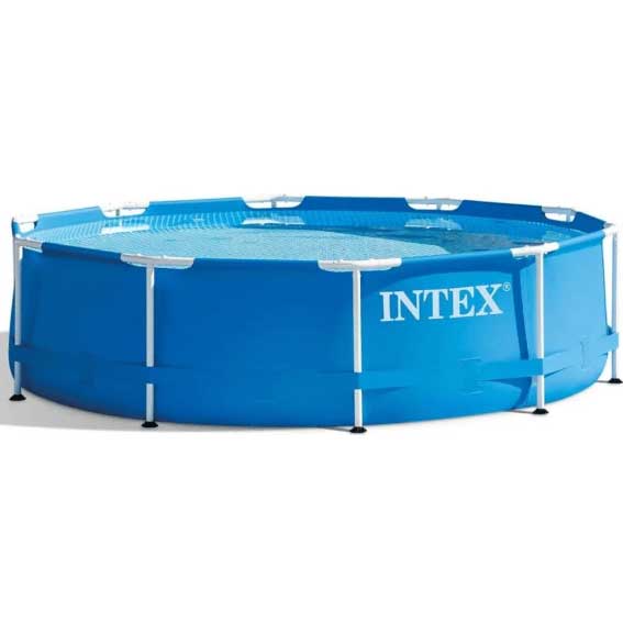 Non-Refundable Intex 10ft X 30in Round Metal Frame Pool ( 305 cm X 76 cm )