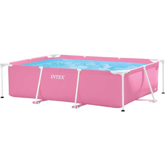 Non-Refundable Intex Metal Frame Pool Pink Round/Rectangle