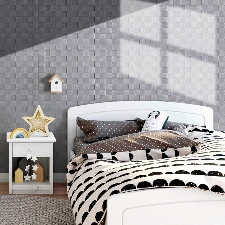 Wall Stickers 70x70cm Peel and Stick 3D Wall Panel Décor Available In Models