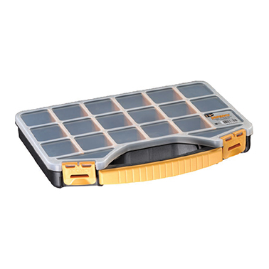Mano Hardware Tools Organizer Box with Dividers 20 Compartments Available In 2 Sizes