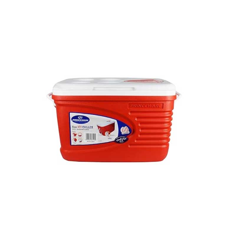 Ice Box PRINCEWARE 60 Litres Ice Box with Handles and Glass Holders Ice Box Cooling Picnic Cooler