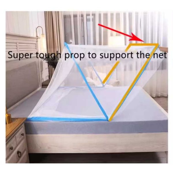 Foldable Adults/Baby Mosquito Net For Bed Types Of Folding Mosquito Nets for single/double size beds - Image 2