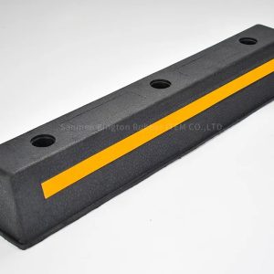 Rubber wheel stopper. parking