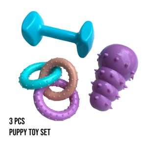 Talking Dog ClubA cute and fun first toy set for your Pup, that replicates the thrill of chewing table legs, chomping on TV remotes and biting off chunks of footwear. ...