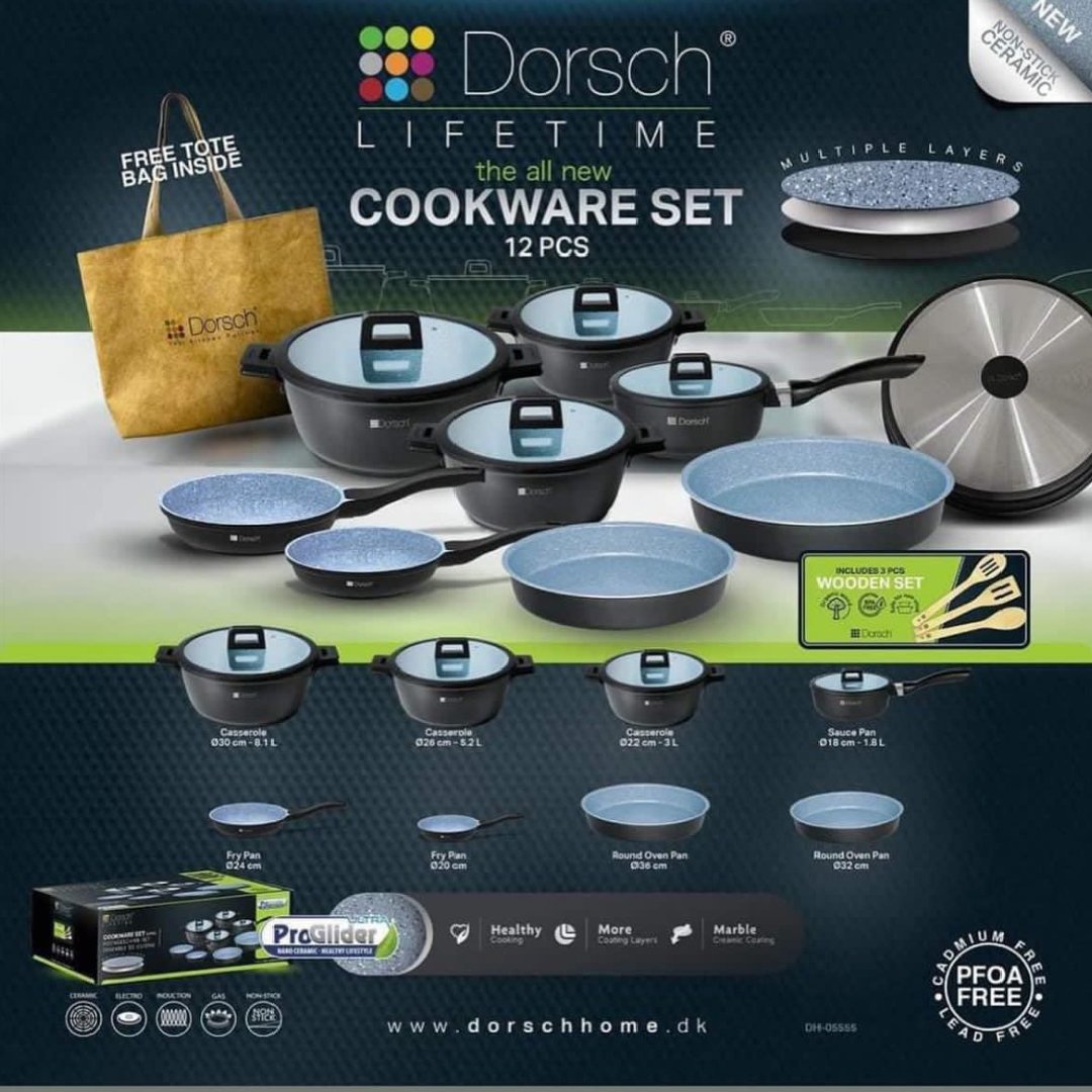 Dorsh kitchen set 12pcs
