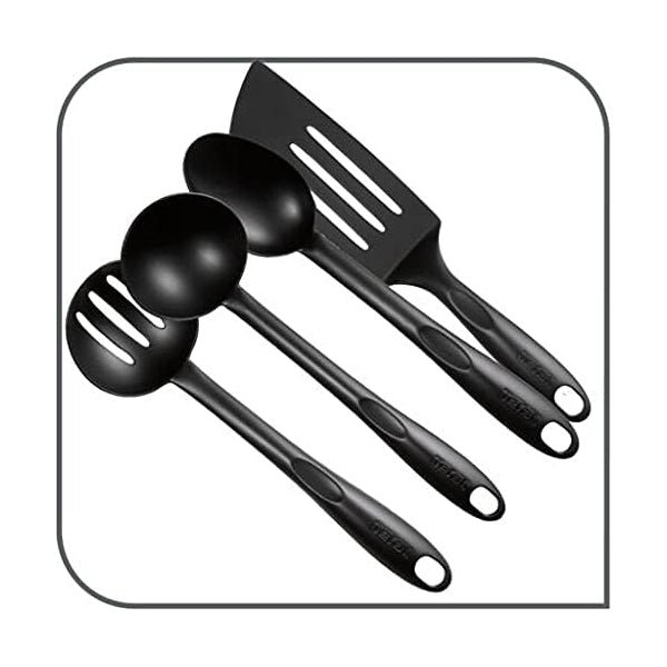 Tefal Tempo Flamme 12-Pc Set - Red - Image 2