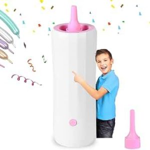 Electric Pump for Quick Inflation of 260 Balloons, Perfect for Birthday, Wedding, and Party Decorations