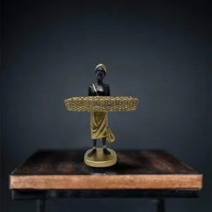 Tribal, MASI Standing Man Showpiece,Home Decoration,Office&Decor,Figurine,Statue,Interior, Gift 26cm