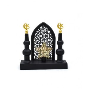 Ramadan  decore   star black 21cm