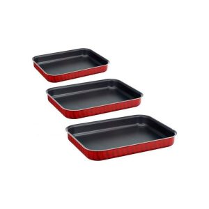 Tefal, Tempo Flame Set of 3 Oven Dish 29?22 31?24 37?27 cm
