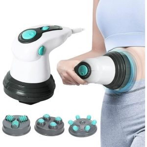 Electric Massager, Cellulite Massager With 3 Alternative Massage Head