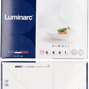 Luminarc Diwali 9226440 Dinner Set 19 Pieces