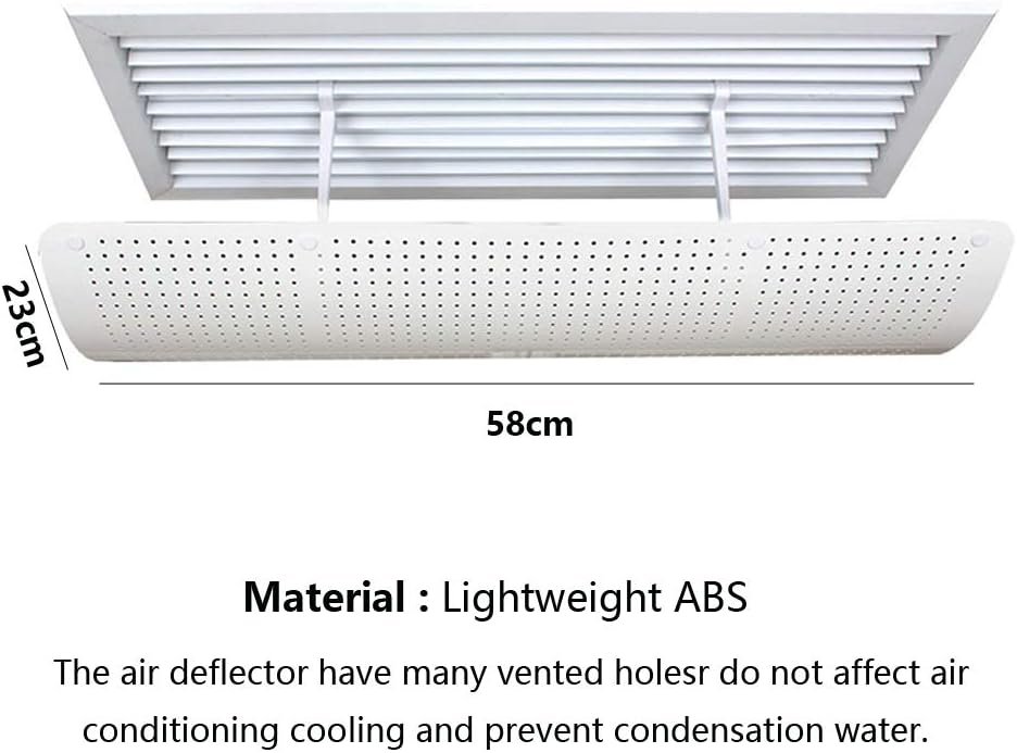 Air-conditioning deflector
