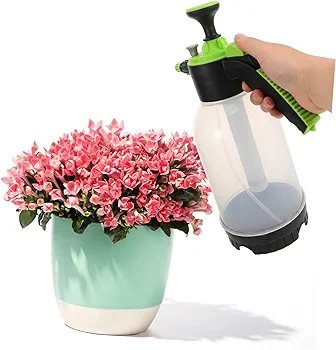 2L Capacity Manual Sprayer, Acid and Alkali Resistant, for Small Potted Plants, Flowers, Bonsai, Reusable Spray Bottle