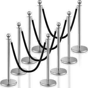 Red Carpet pole & rope Crowd 1.5M Control Barriers Used for Hotel, Party, Wedding, Exhibition