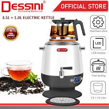 DESSINI ITALY 3.5L + 1.0L Stainless Steel Electric Kettle DS-1888
