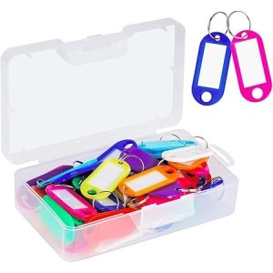 small plastic key tags