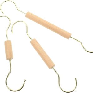 Durable and Metal Closet Hangers Coats Bags and Plants