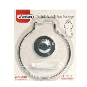ROUND TOWEL RING HANGER