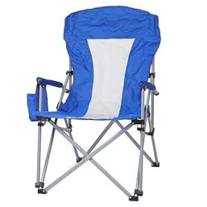 Mendler Camping Chair HWC-L50 Folding Fishing Chair Director's Chair Washable Protective Cover Steel Fabric / Textile - green color