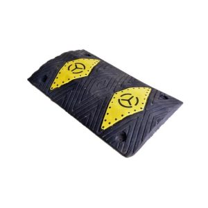 Slope pad Rubber Speed Bump, Vehicle uphill service ramps non-slip durable outdoor car ramps parking entrance speed 50*35*5cm